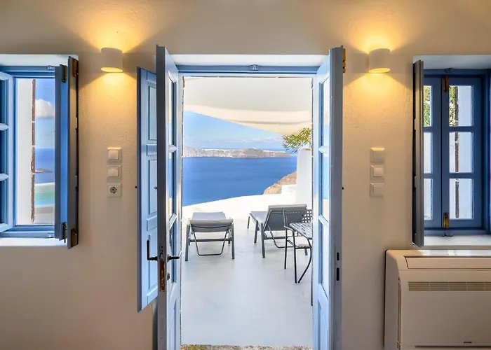 Villa Karpimo Scenery - Caldera Sunset View - Private Hot Tub -