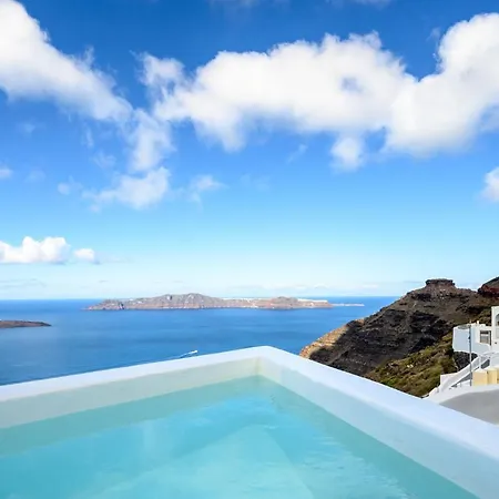 Karpimo Scenery - Caldera Sunset View - Private Hot Tub - Villa