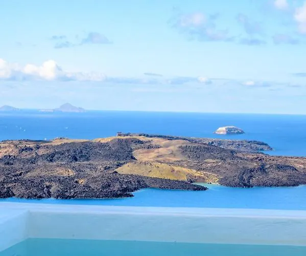 Karpimo Scenery - Caldera Sunset View - Private Hot Tub - * Firostefani