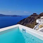 Karpimo Scenery - Caldera Sunset View - Private Hot Tub - Firostefani