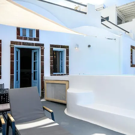 Karpimo Scenery - Caldera Sunset View - Private Hot Tub - Vila Firostefani