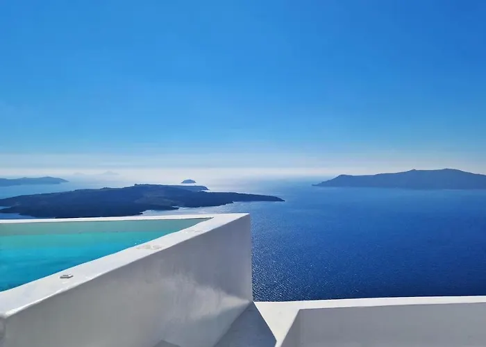 Karpimo Scenery - Caldera Sunset View - Private Hot Tub - Вилла