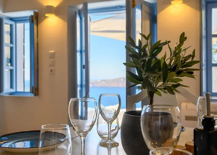 Karpimo Scenery - Caldera Sunset View - Private Hot Tub - Villa *